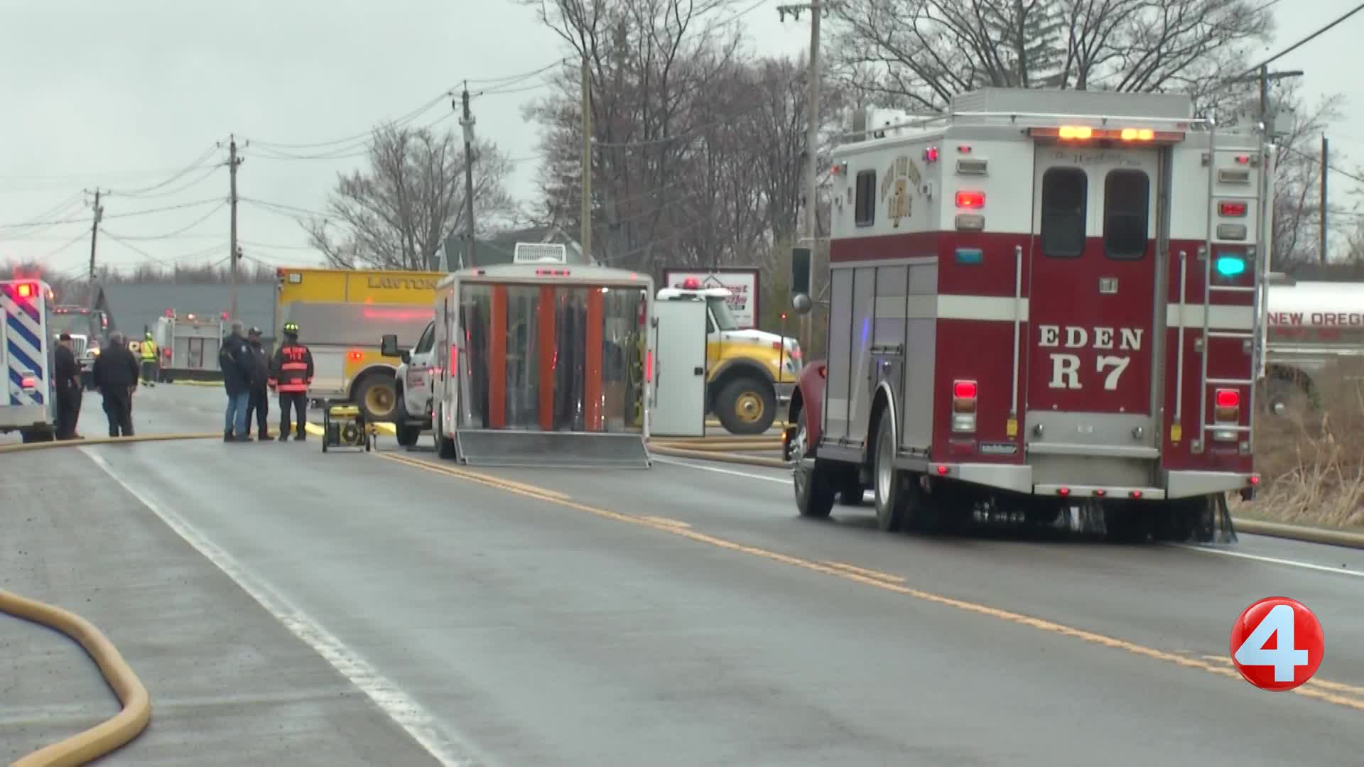 Crews respond to fire at Eden business – News 4 Buffalo