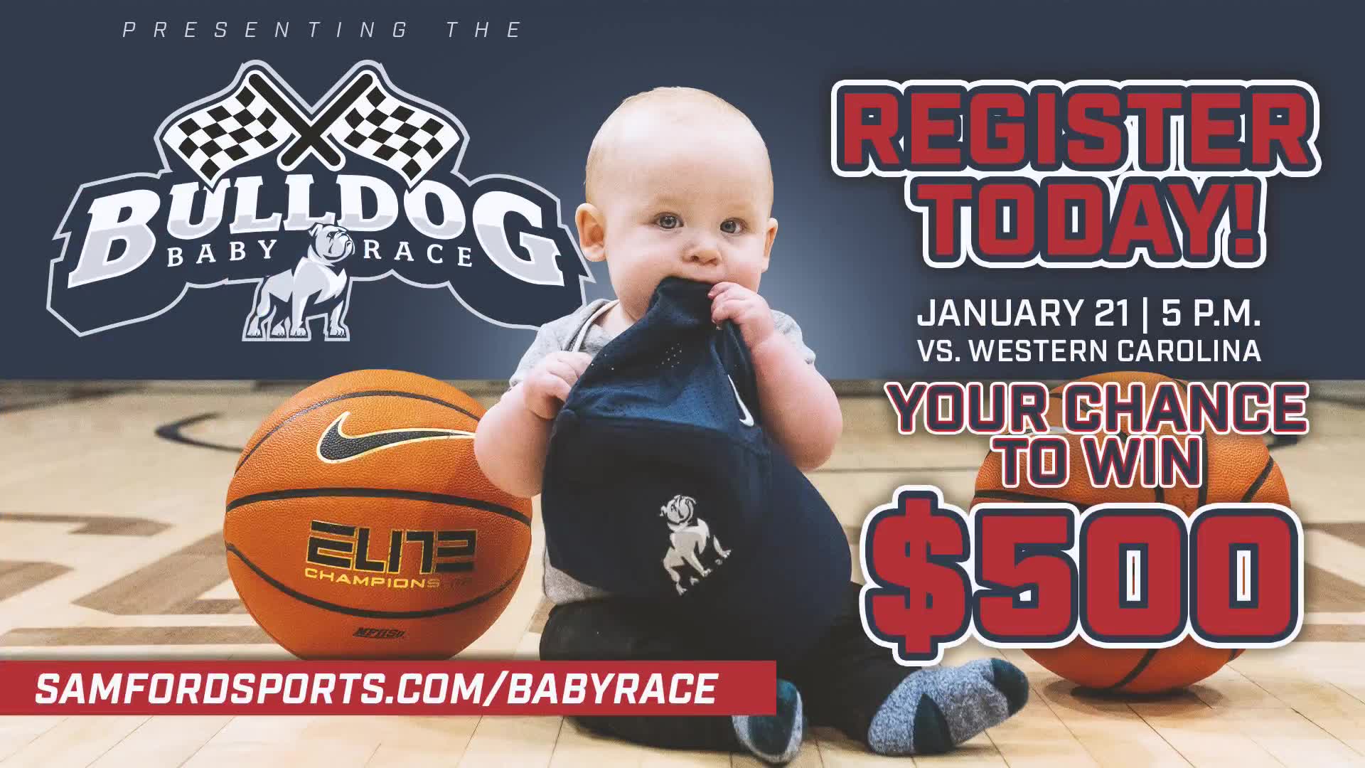 Samford University hosts firstever Bulldog baby race for 500 grand