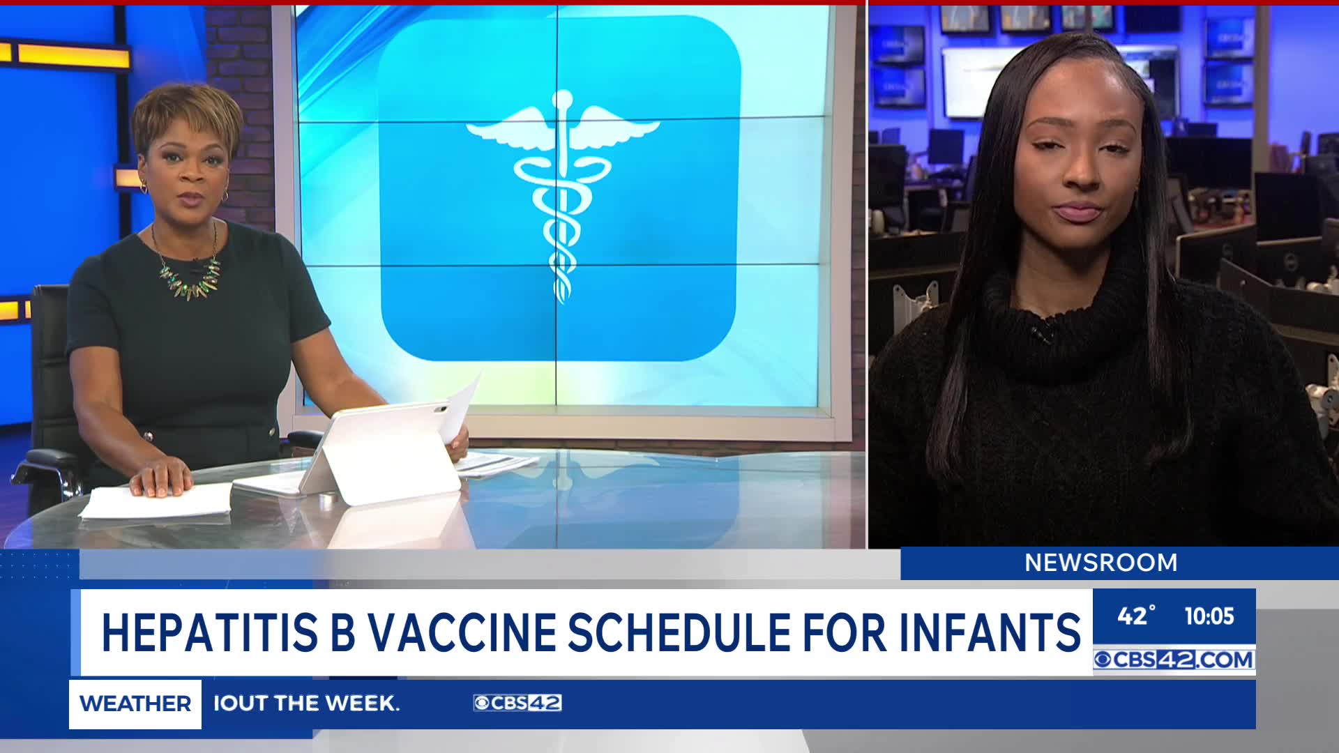 CDC recommends new guidelines for Hepatitis B vaccine for newborns – CBS 42