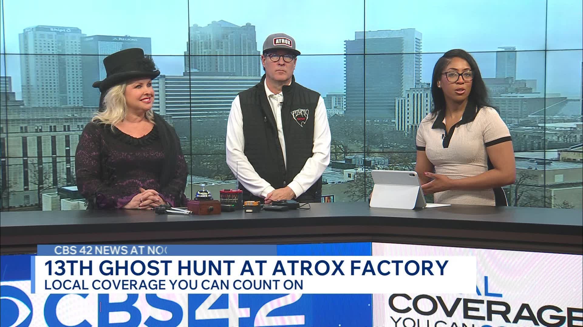 Trox Factory Friday the 13th Ghost Hunt at Atrox Factory – Alabama's 42