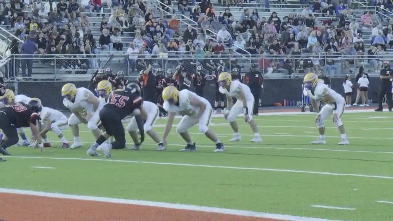 Southern Indians vs. Wellsville Tigers high school football game