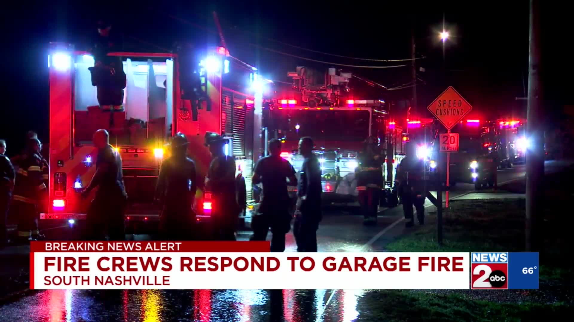 Crews respond to garage fire in South Nashville, TN – WKRN News 2