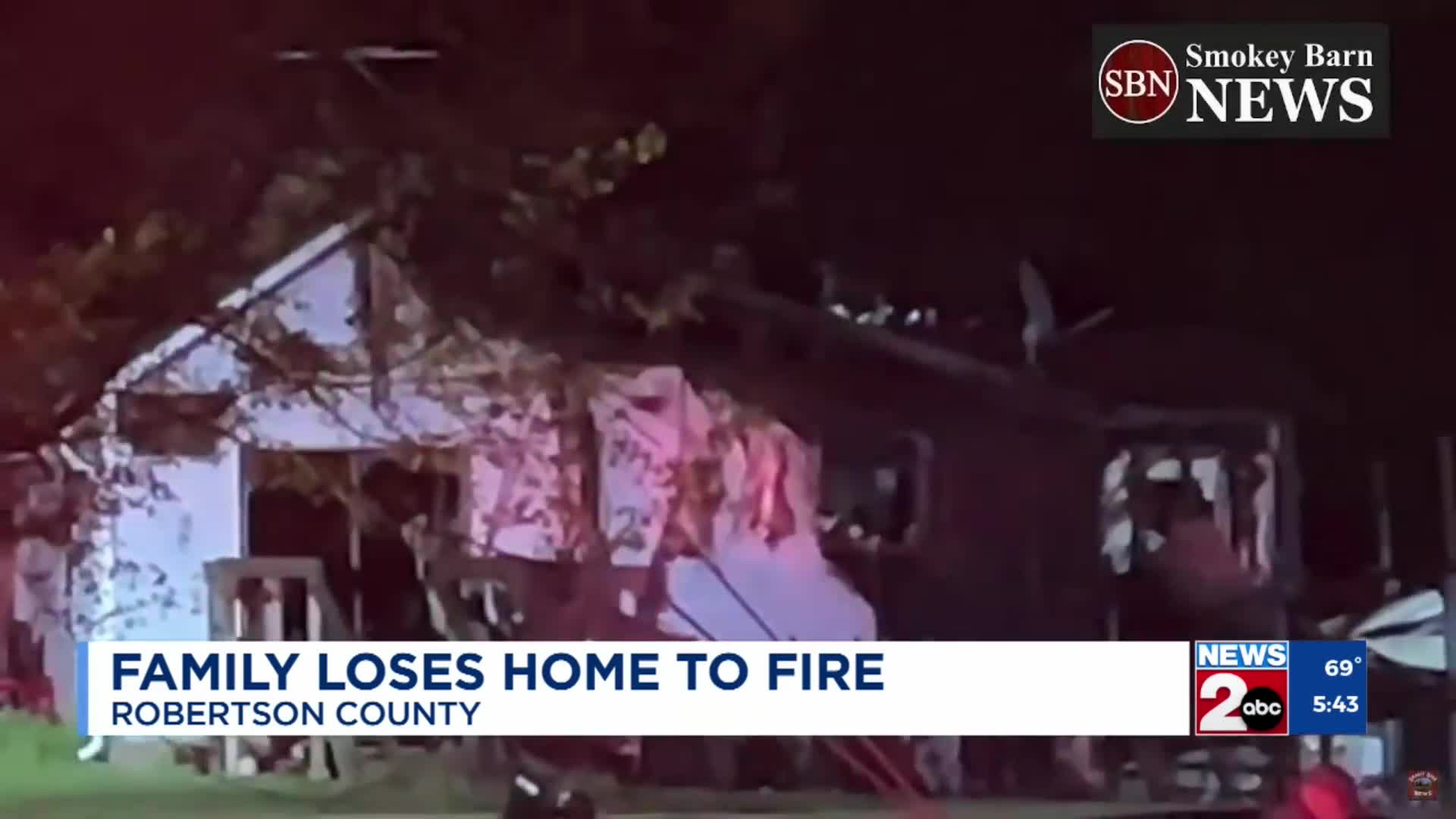 Robertson County family loses home to fire – WKRN News 2