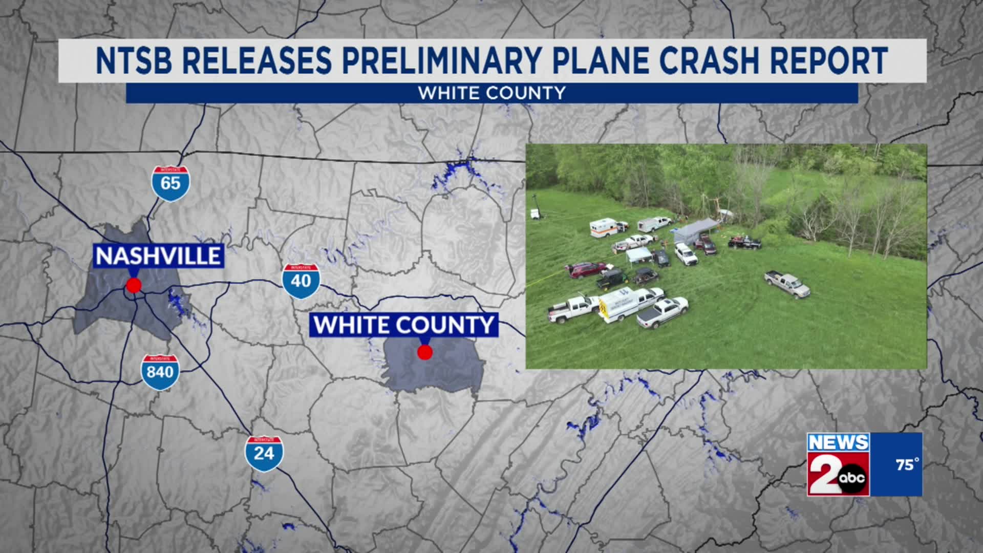 NTSB releases preliminary White County plane crash report – WKRN News 2