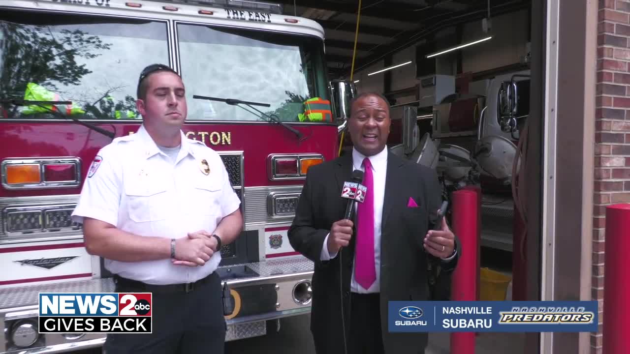 News 2 Gives Back: Arrington Fire and Rescue – WKRN News 2