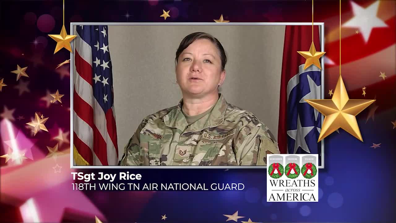Troop Salutes 2023: TSgt Joy Rice – WKRN News 2