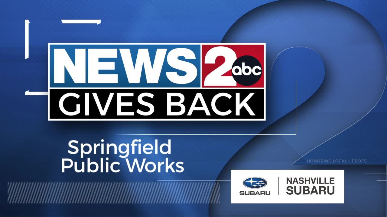 News 2 gives back springfield public works wkrn news 2