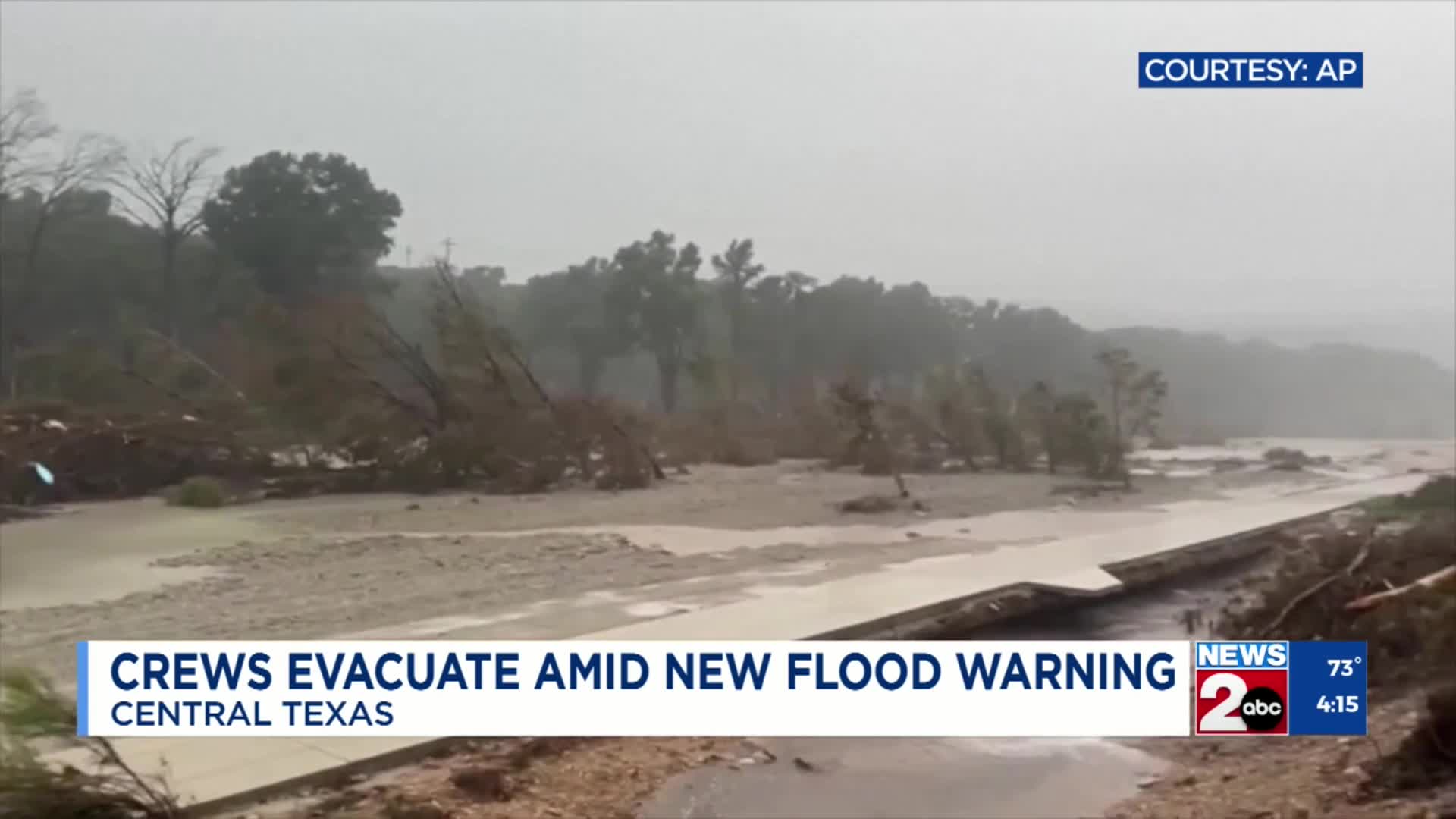 Crews in Texas evacuate amid new flood warning – WKRN News 2