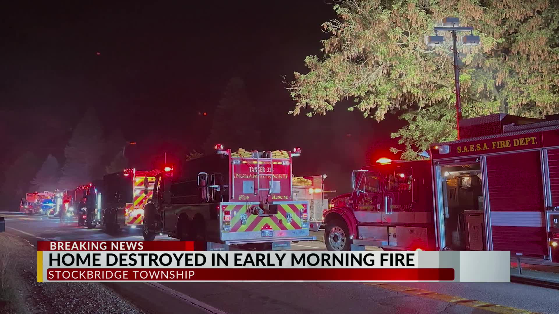 House destroyed in early morning Stockbridge house fire – WLNS 6 News