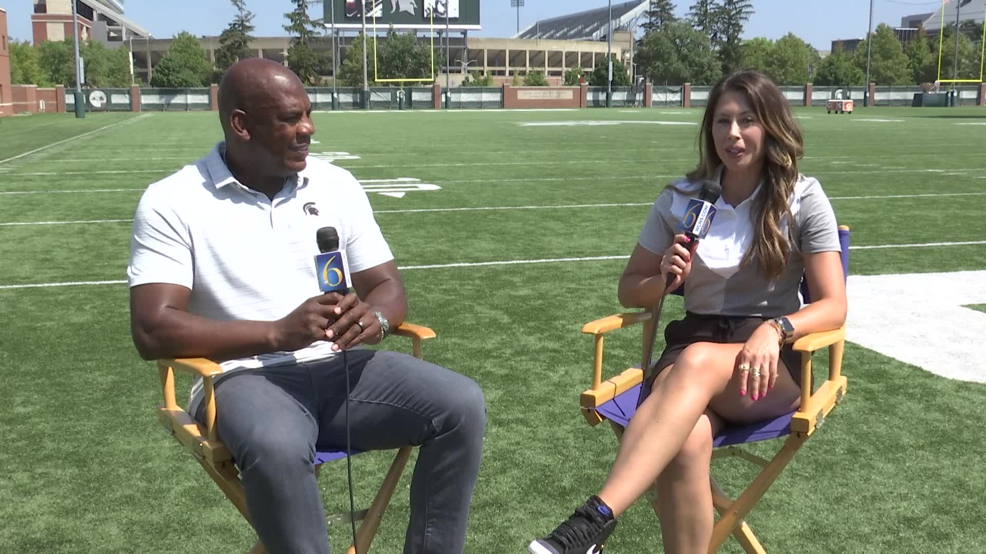 Mel Tucker Sits Down With Audrey Dahlgren After First Day Of Fall Camp ...