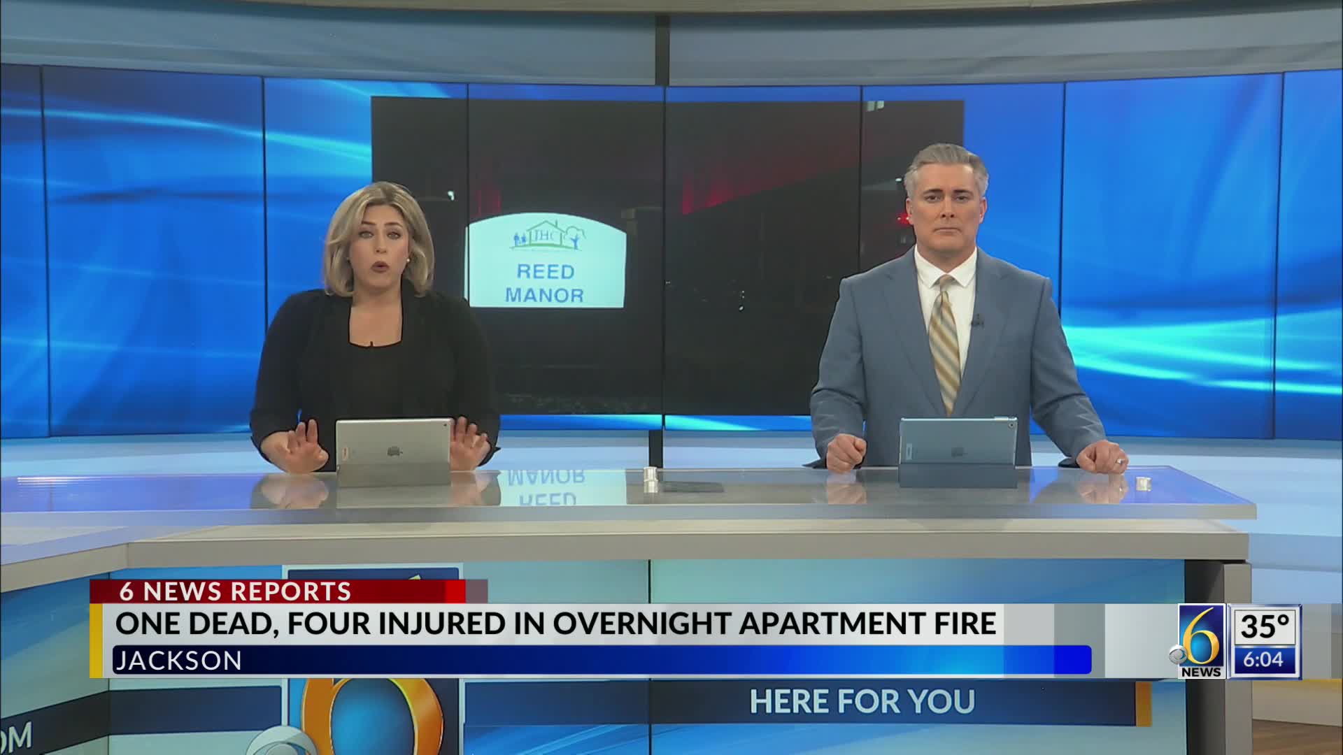 1 killed, 4 hospitalized after Jackson apartment complex fire – WLNS 6 News