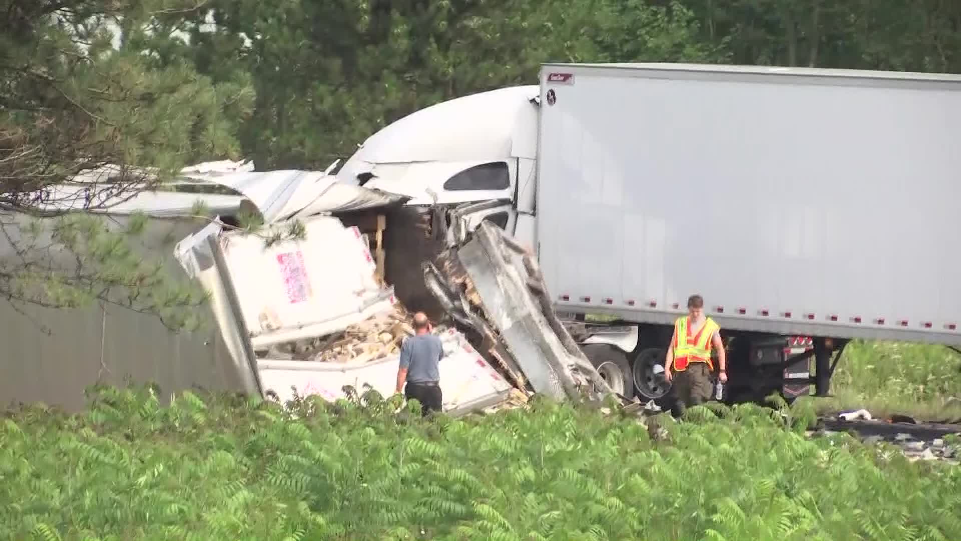 Crash shuts down I96 eastbound near Williamston WLNS 6 News