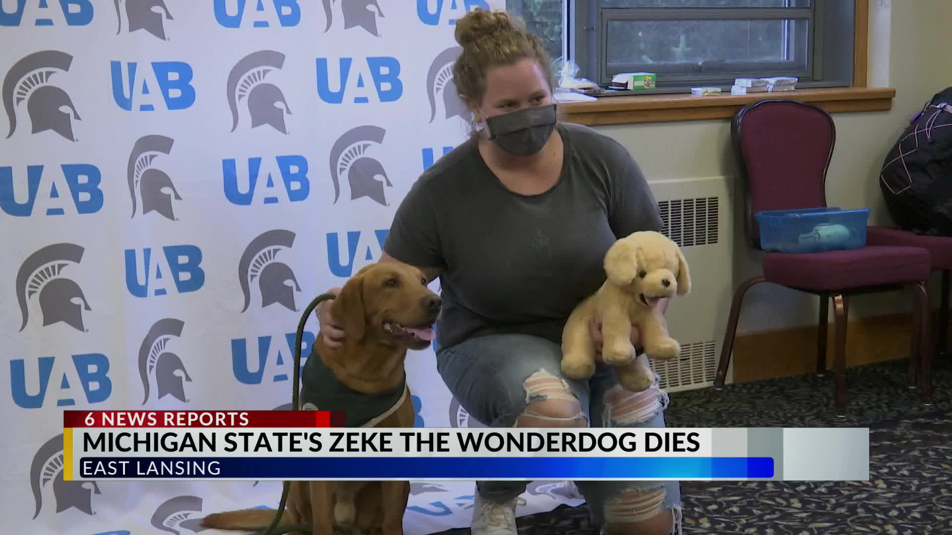 Michigan State University's 'Zeke the WonderDog' dies – WLNS 6 News