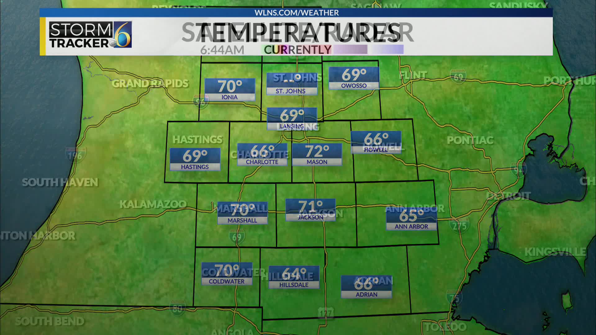 Strong storms possible to start the week – WLNS 6 News