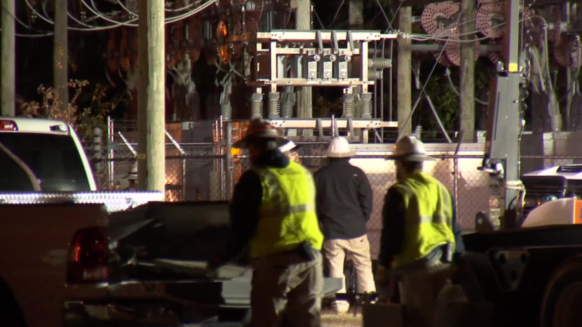 Raw Video Crews Repair Moore County Electrical Grid After Vandalism Take Out Service For 45 000