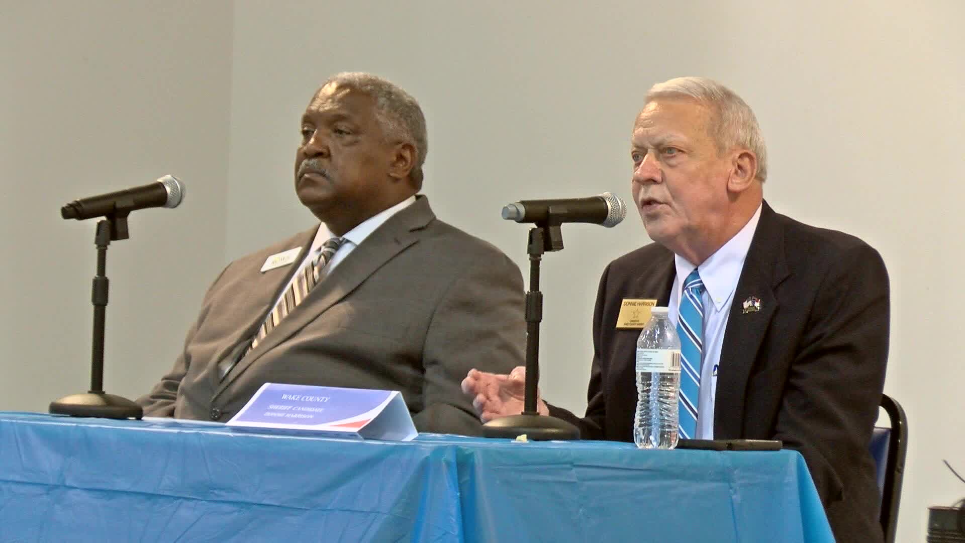 Wake County sheriff candidates talk recruitment, reaching out to