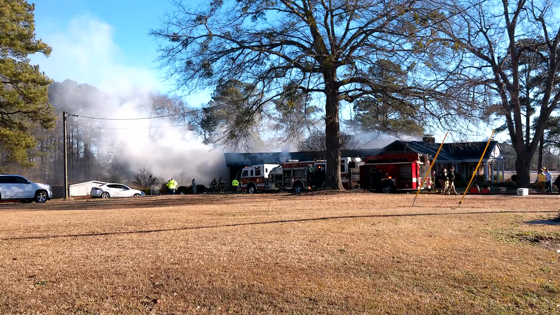Multiple crews respond to County house fire