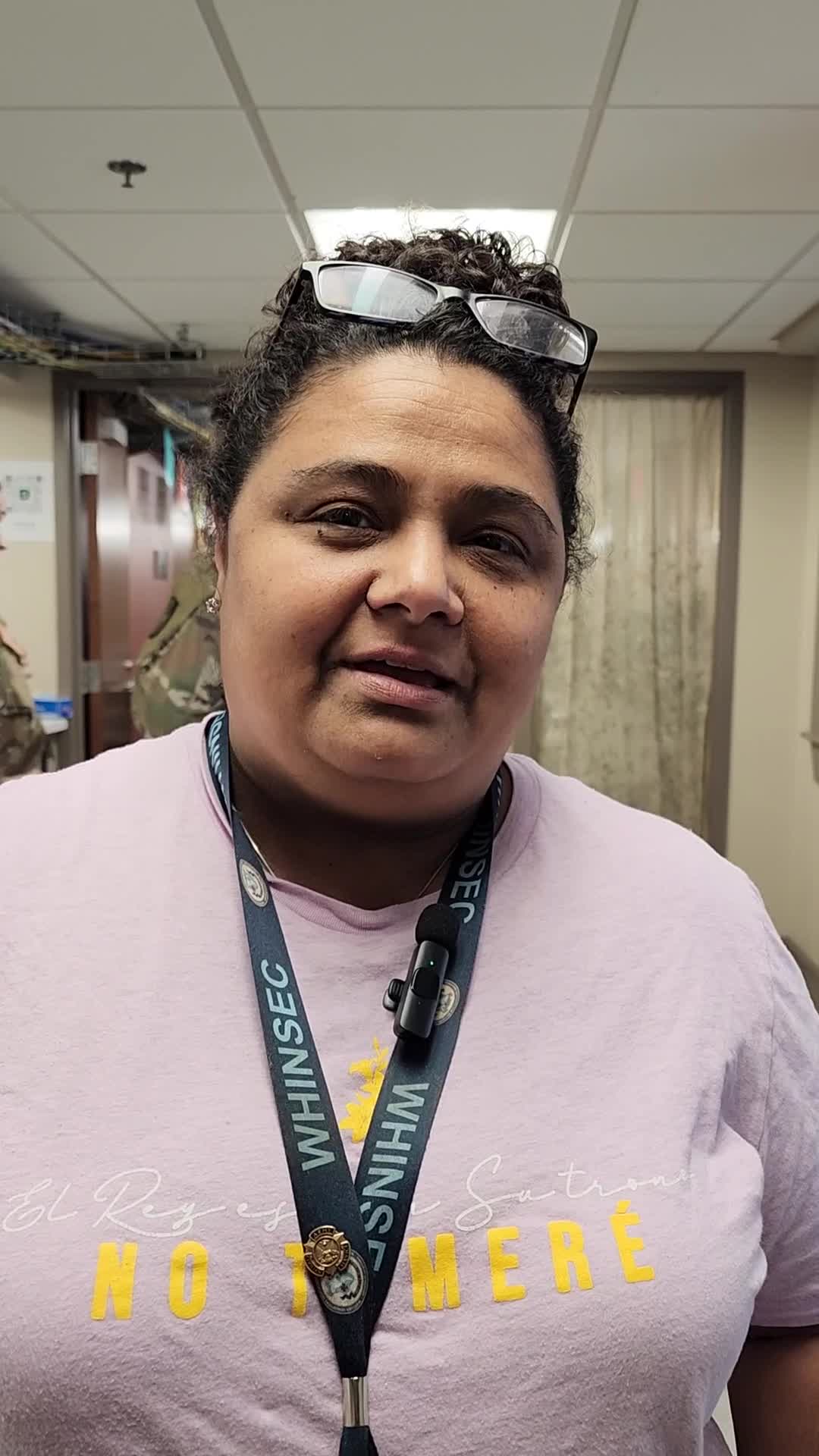 Military holiday greetings Erlinda Nieves, Fayetteville WNCT