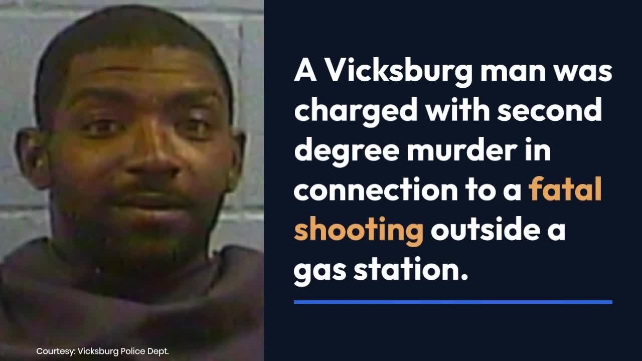 Vicksburg man charged in fatal shooting outside gas station +L5V – WJTV