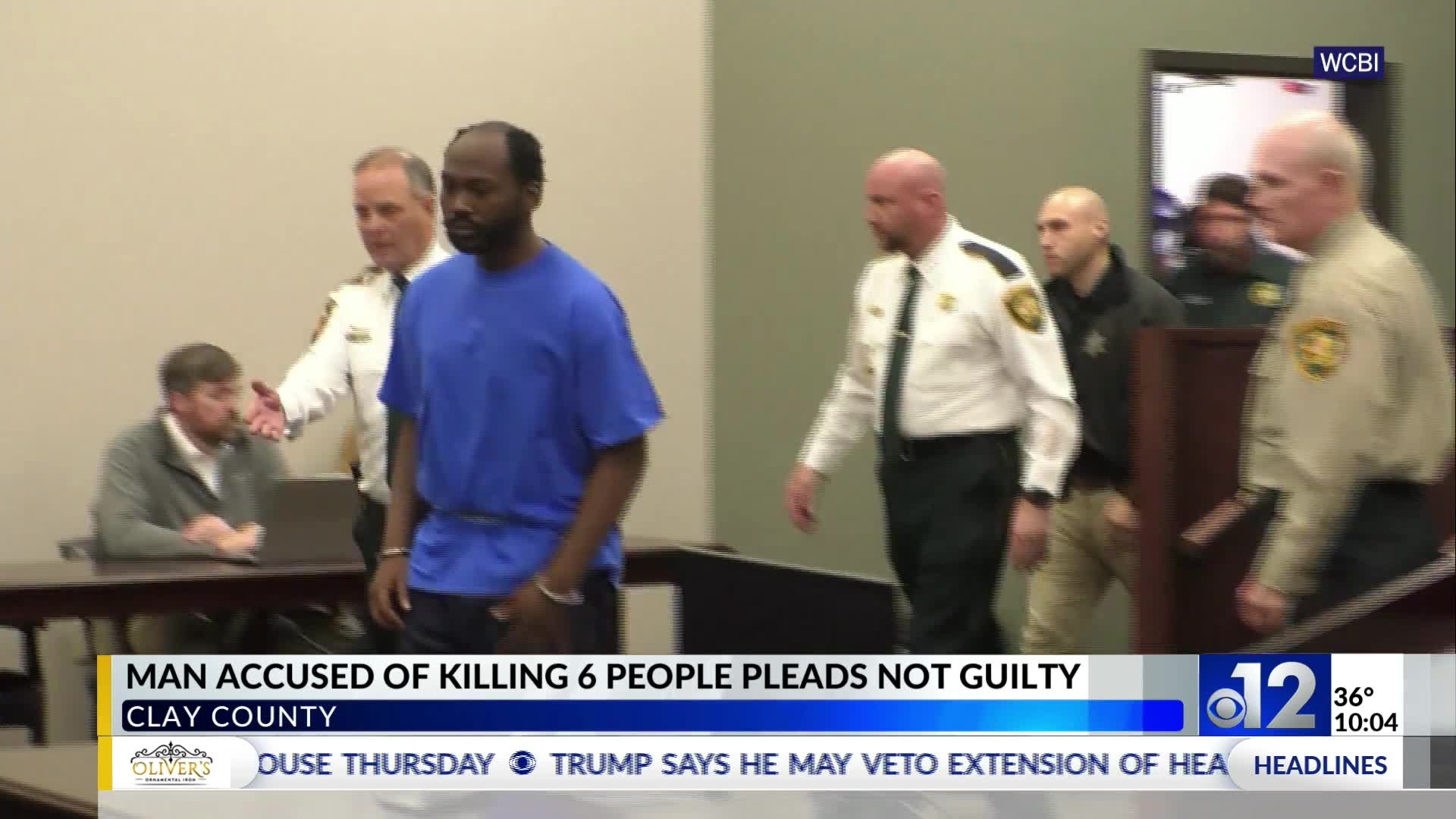 Bond denied for man charged with killing 6 in Mississippi – WJTV