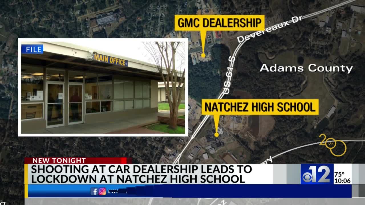 Shooting at car dealership leads to lockdown at Natchez High WJTV