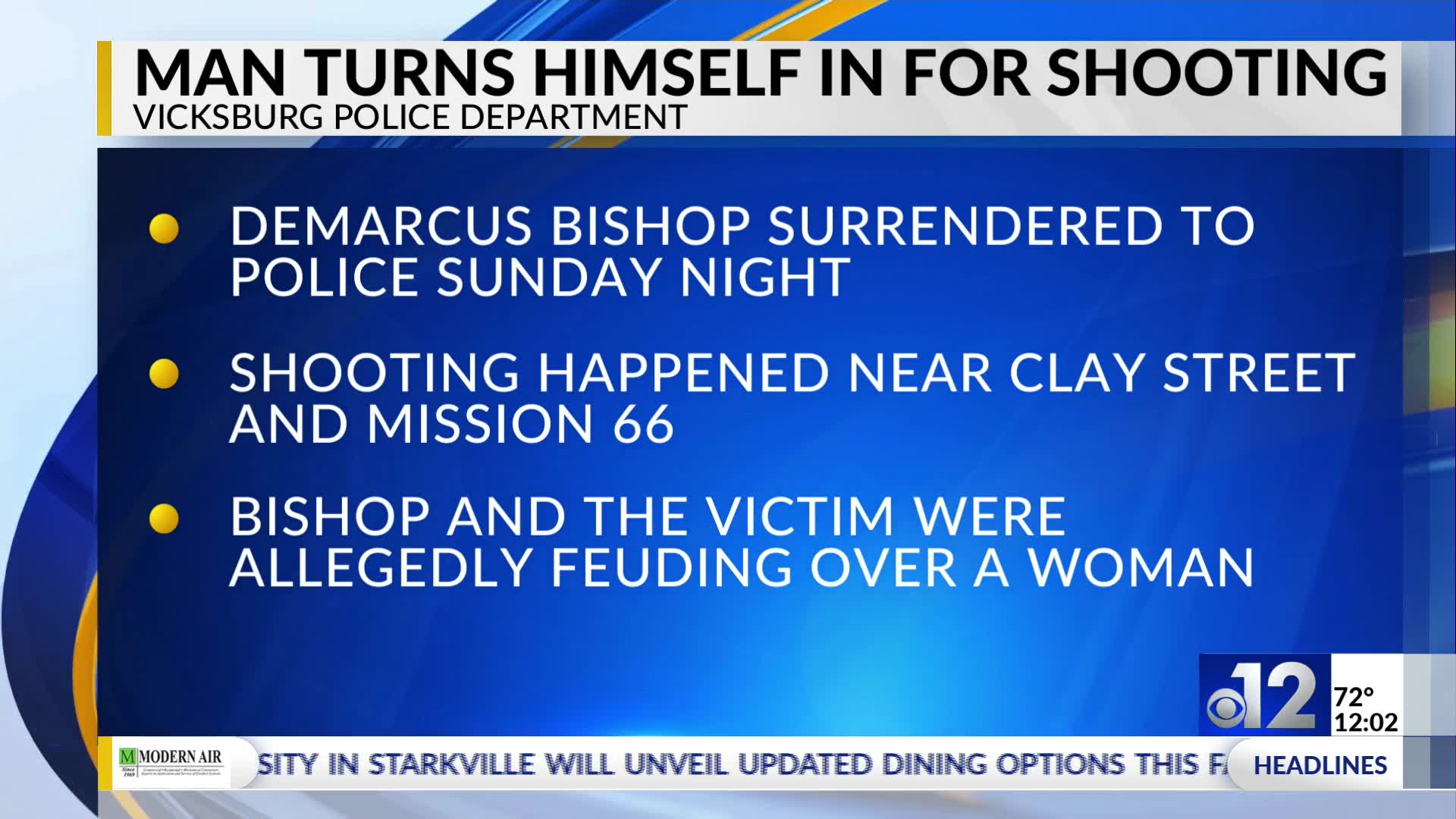 Man in custody after shooting another in Vicksburg – WJTV