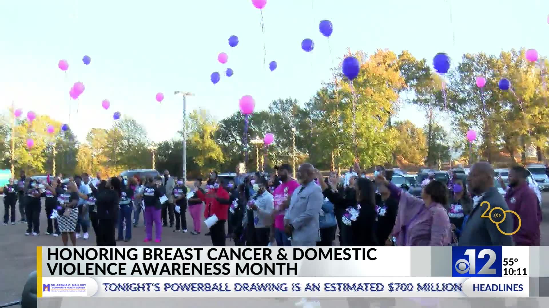 Balloon release honors domestic violence, breast cancer survivors – WJTV