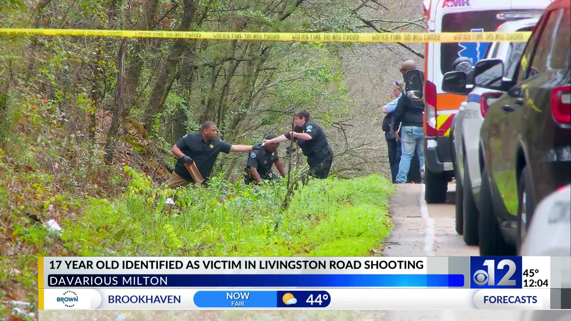 Teen found shot to death in wooded area of Jackson identified – WJTV