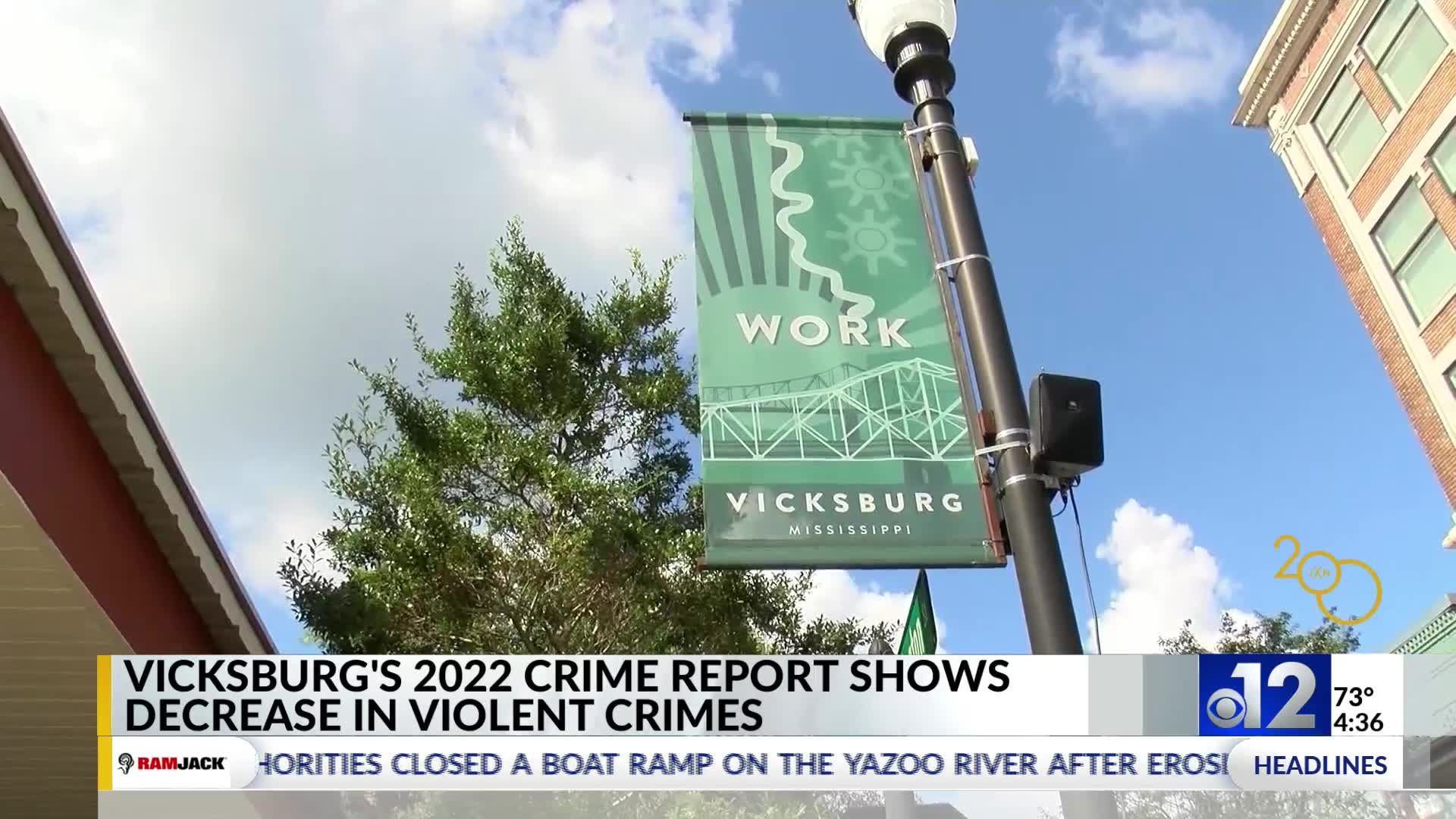 Vicksburg’s 2022 crime report shows decrease in violent crimes WJTV