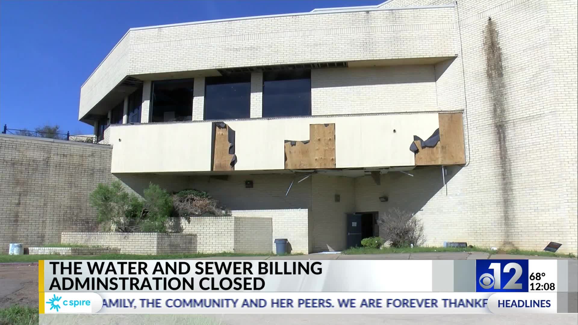 Jackson Water and Sewer Billing Administration closed until further notice WJTV