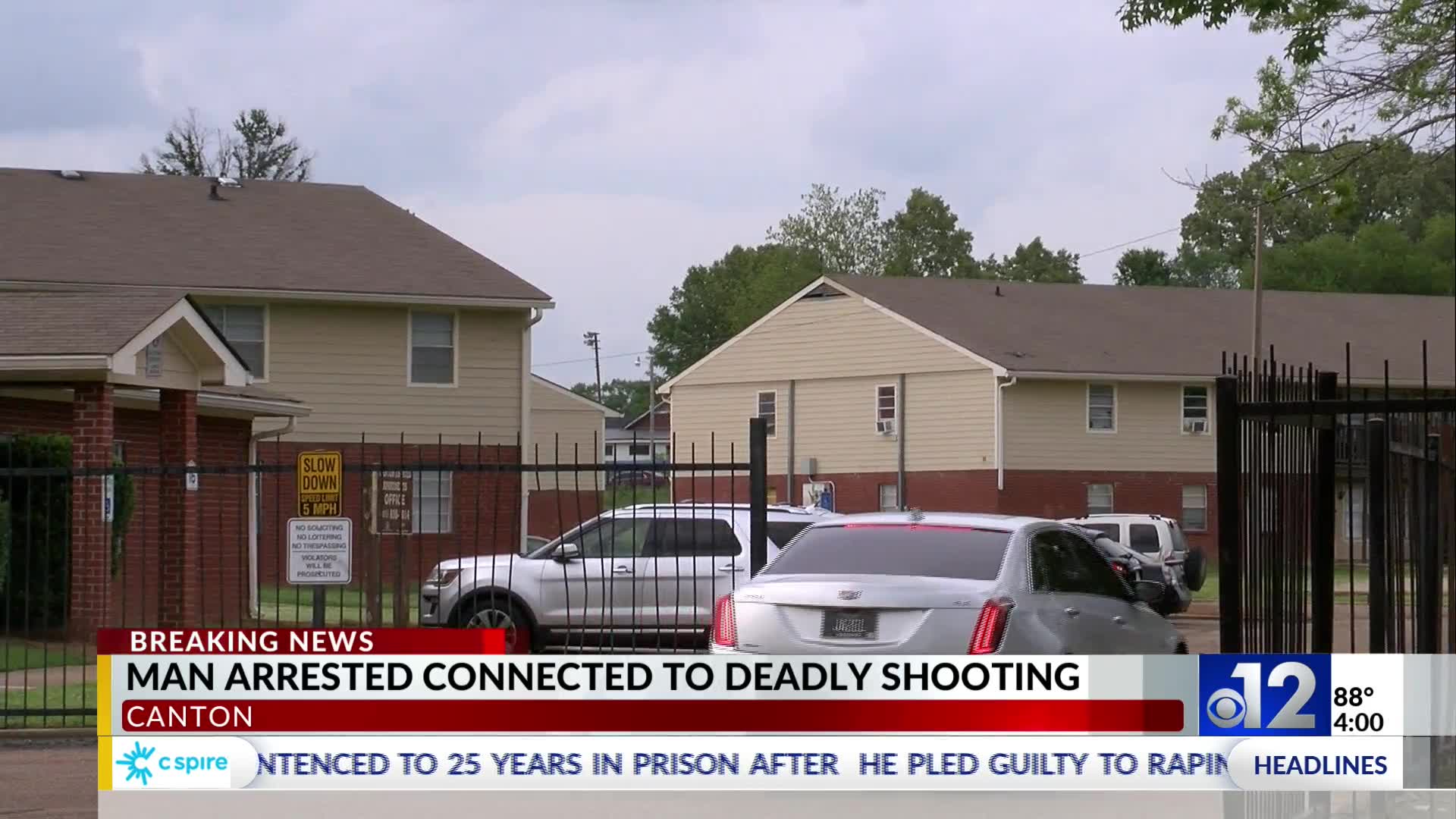 Canton police arrest man in fatal apartment shooting – WJTV