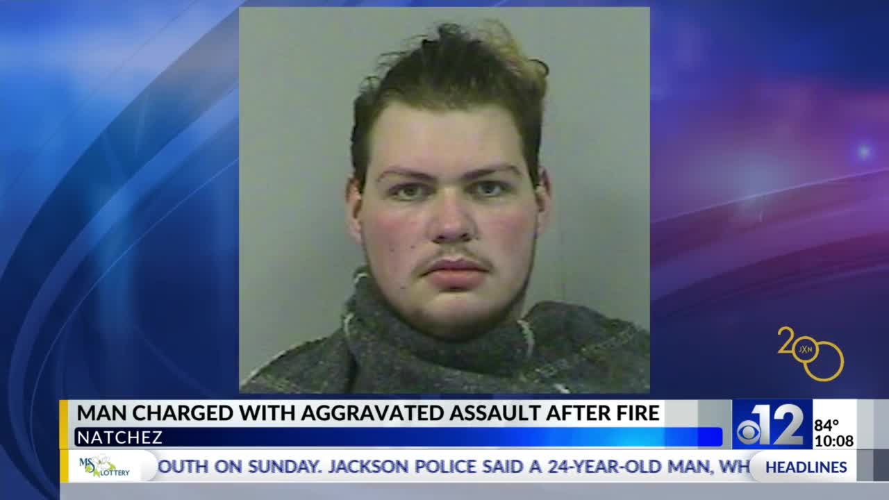 Natchez man charged with aggravated assault after camper trailer fire ...