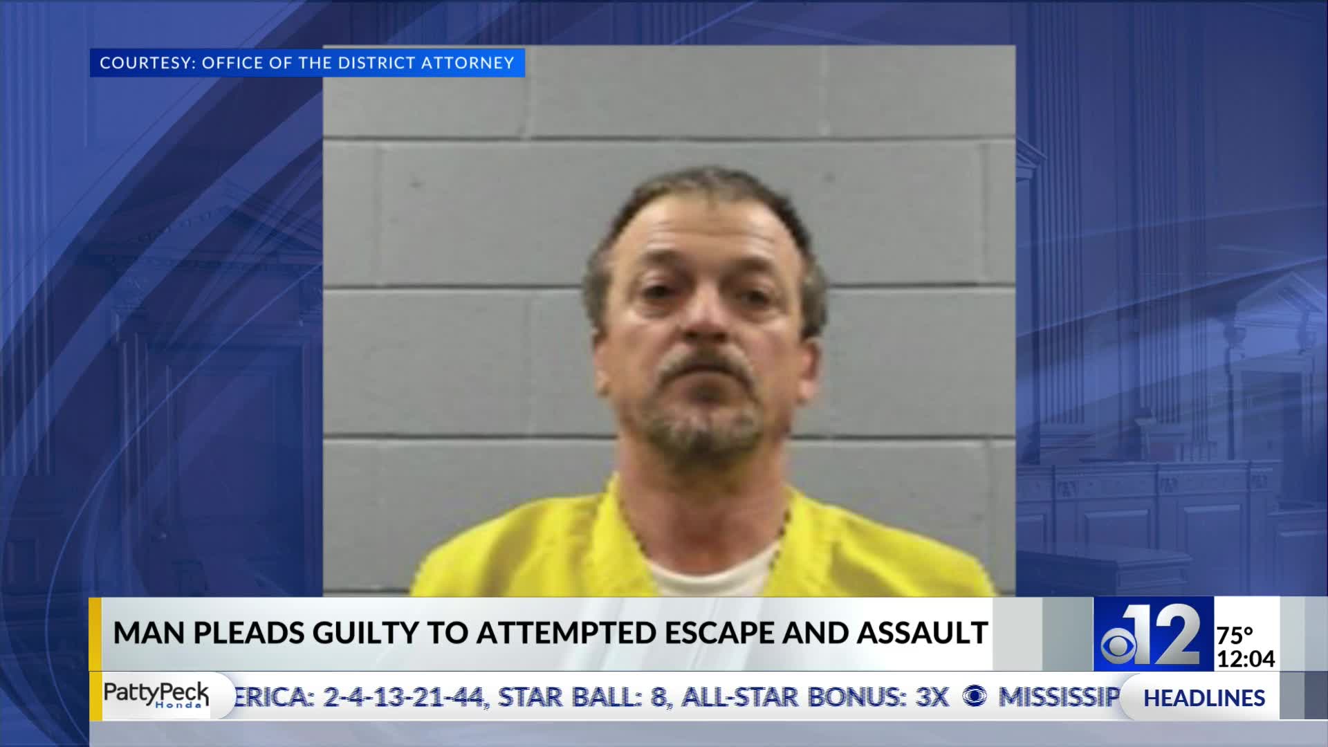Brandon man pleads guilty in escape attempt, deputy assault – WJTV