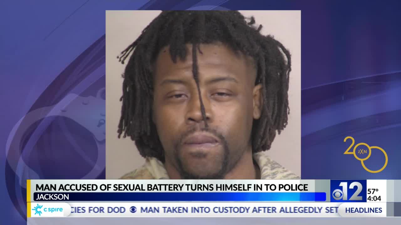 Man accused of sexual battery turns himself in to Jackson police – WJTV
