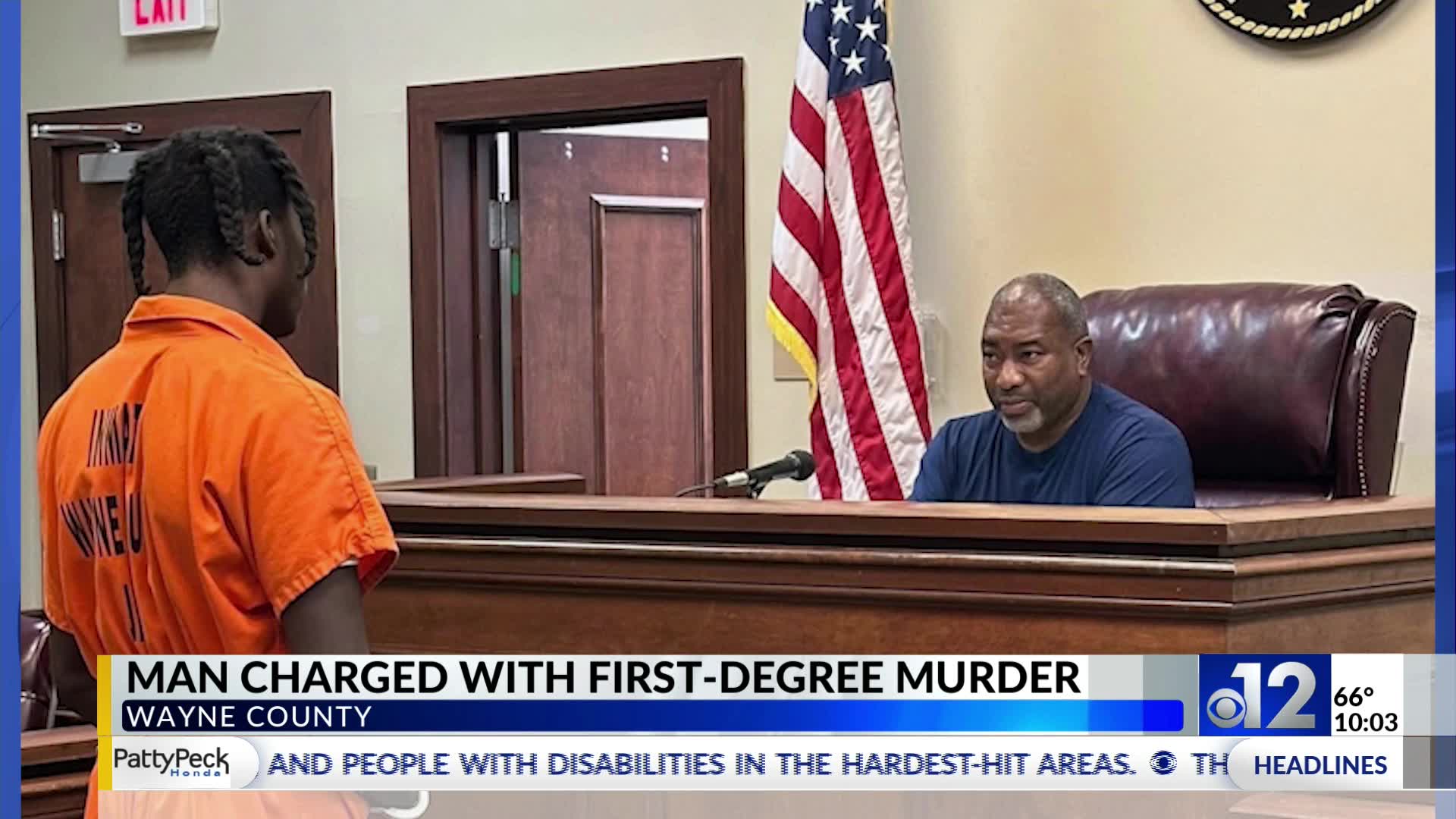 Man charged with first-degree murder in Wayne County – WJTV
