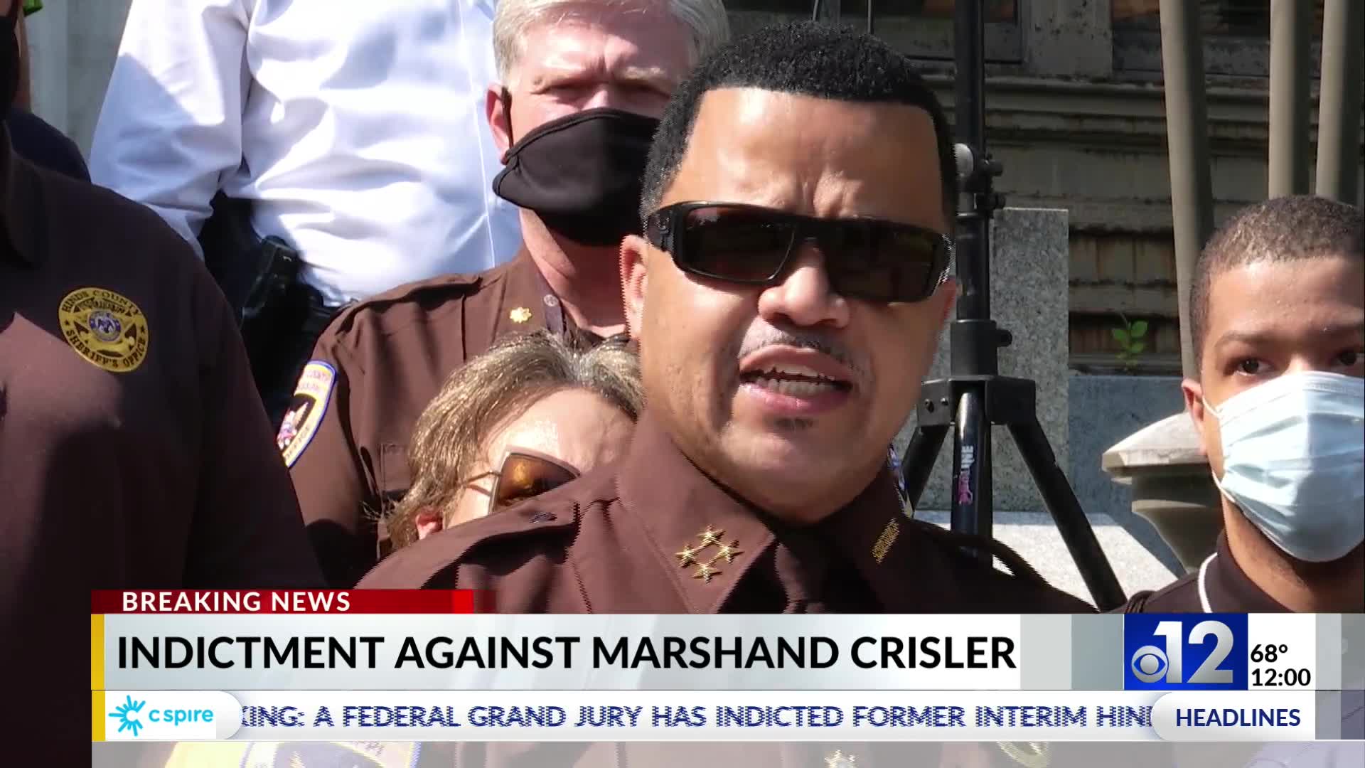 Former Hinds County Sheriff Marshand Crisler indicted on two federal ...