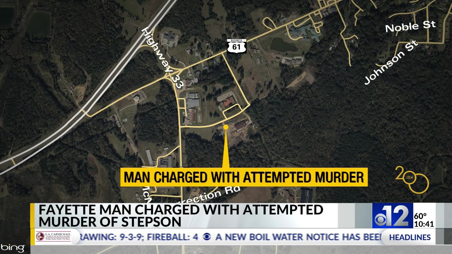 Fayette man charged with attempted murder of stepson – WJTV