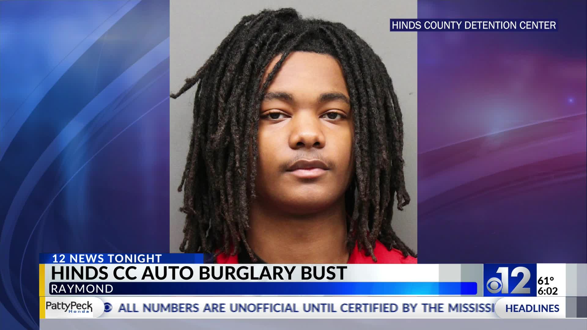 Two burglary suspects arrested after guns found in Hinds CC dorms – WJTV