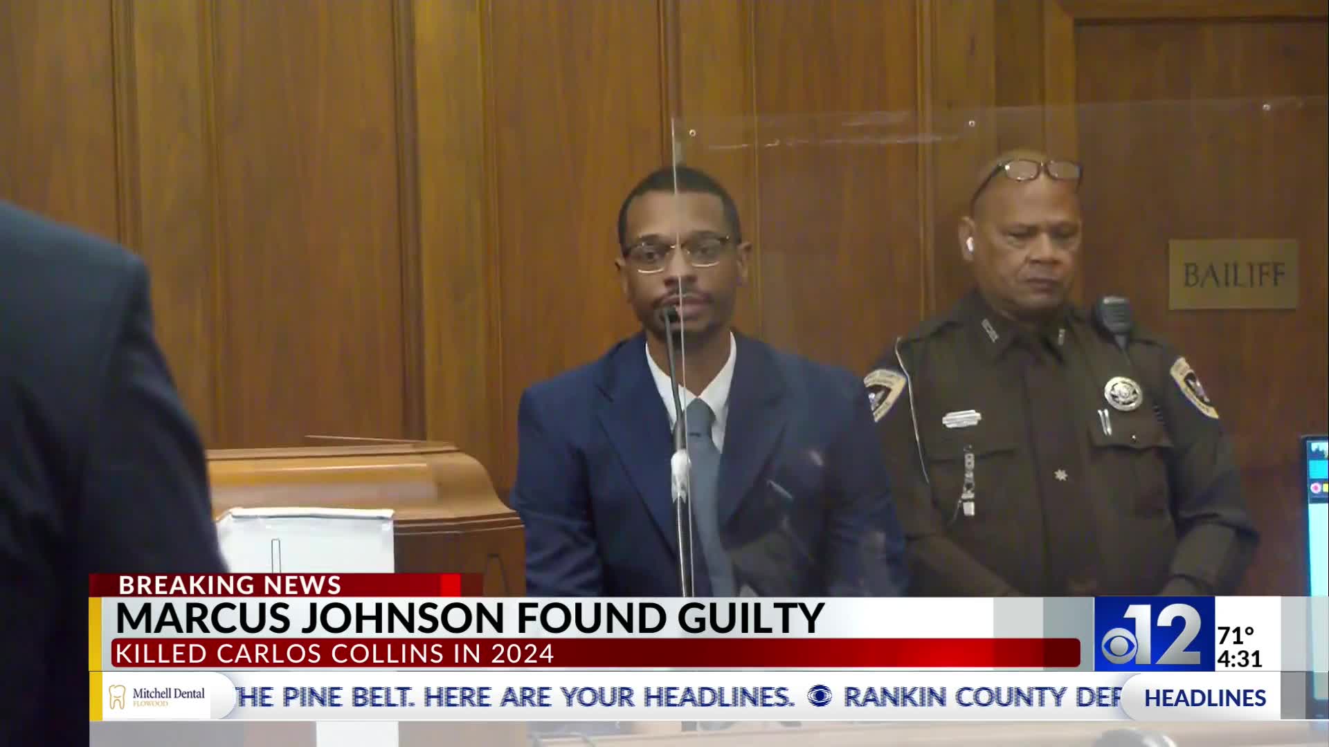 Former Jackson police officer convicted of killing man in 2024 – WJTV