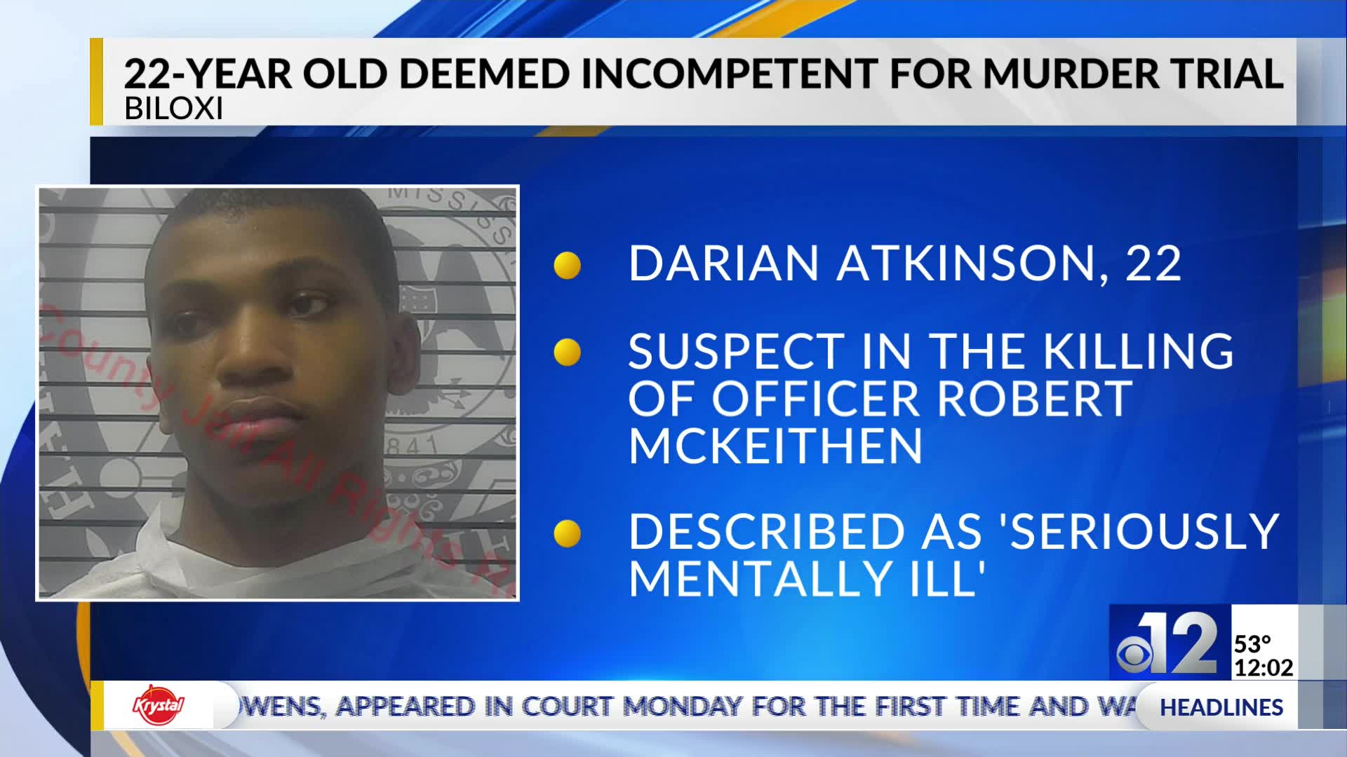 Man accused of killing Biloxi police officer to stand trial