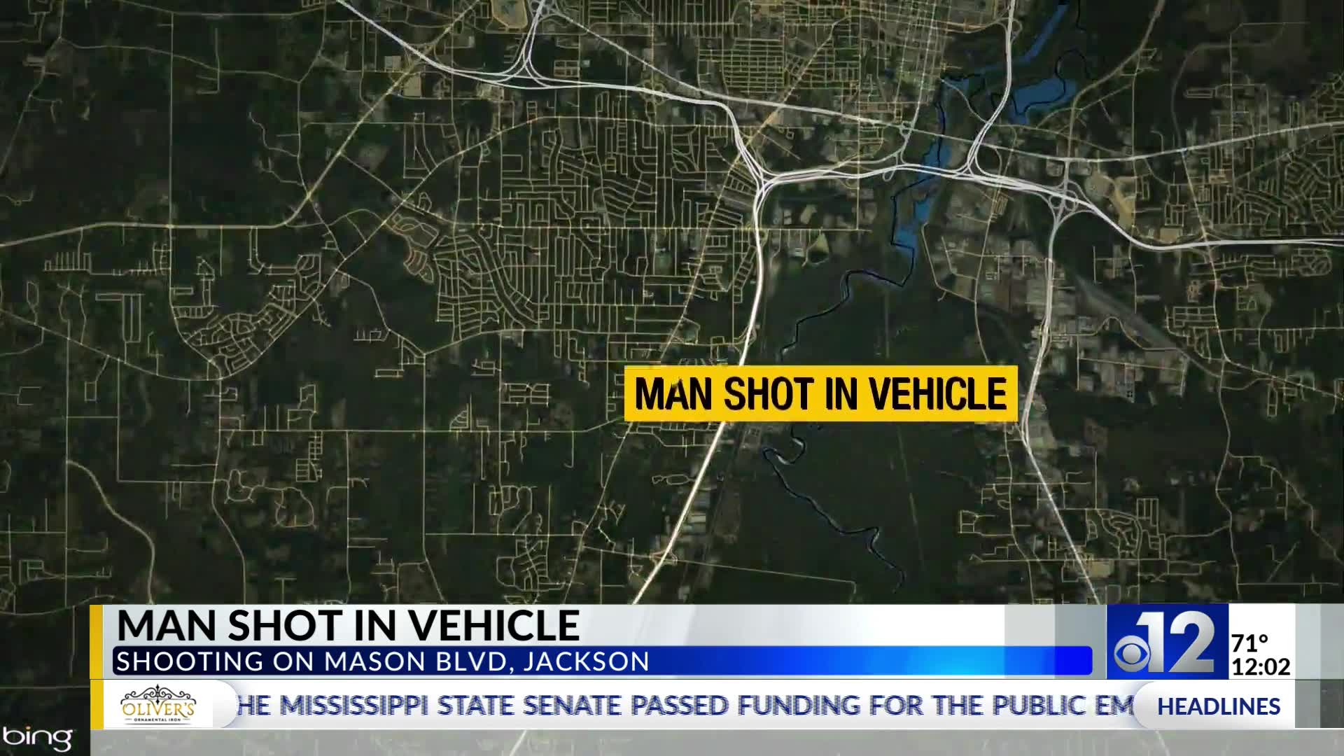 Man shot while inside vehicle in Jackson – WJTV