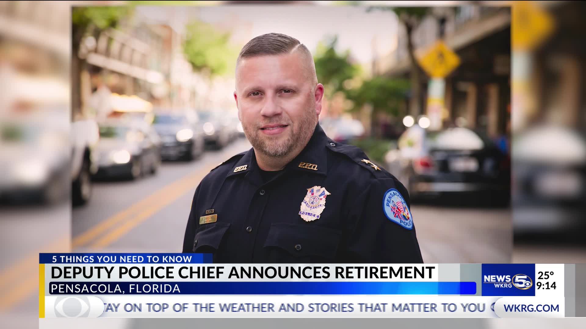 Pensacola Deputy Police Chief announces retirement – WKRG News 5