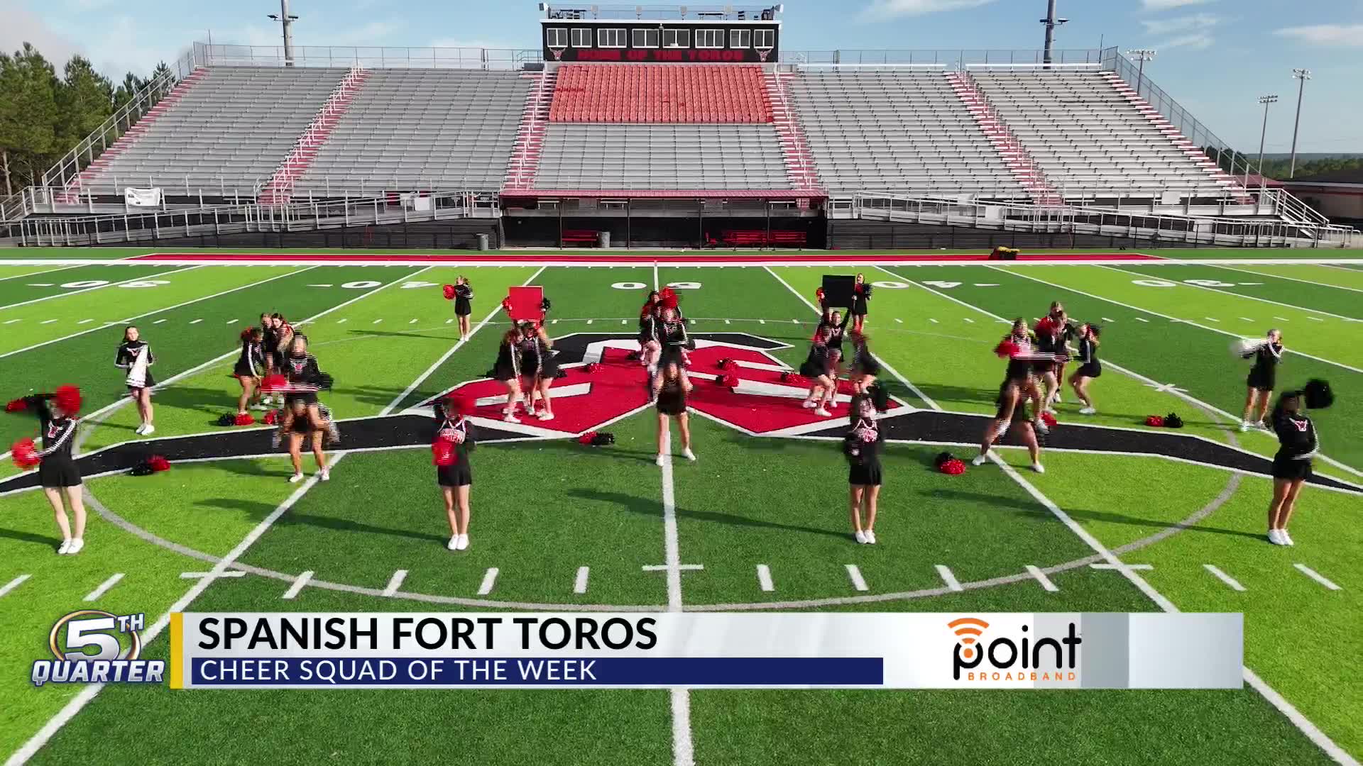 Cheer Squad of the Week Spanish Fort High School Toros WKRG News 5
