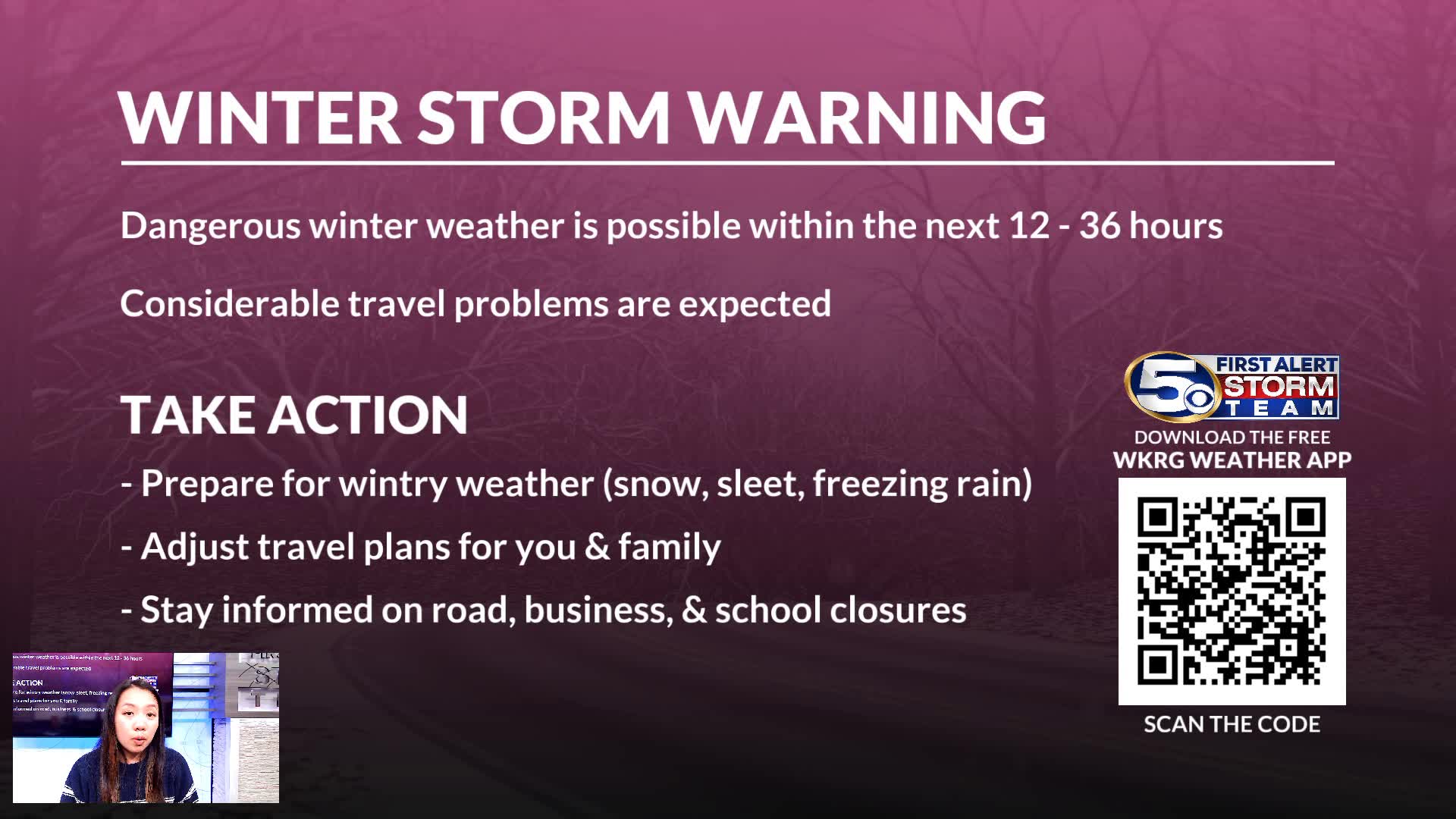Winter Weather Update – WKRG News 5