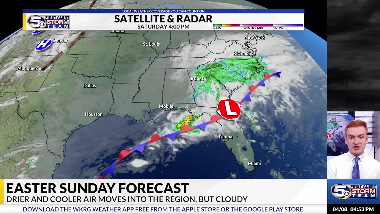 Easter Sunday Forecast – WKRG News 5