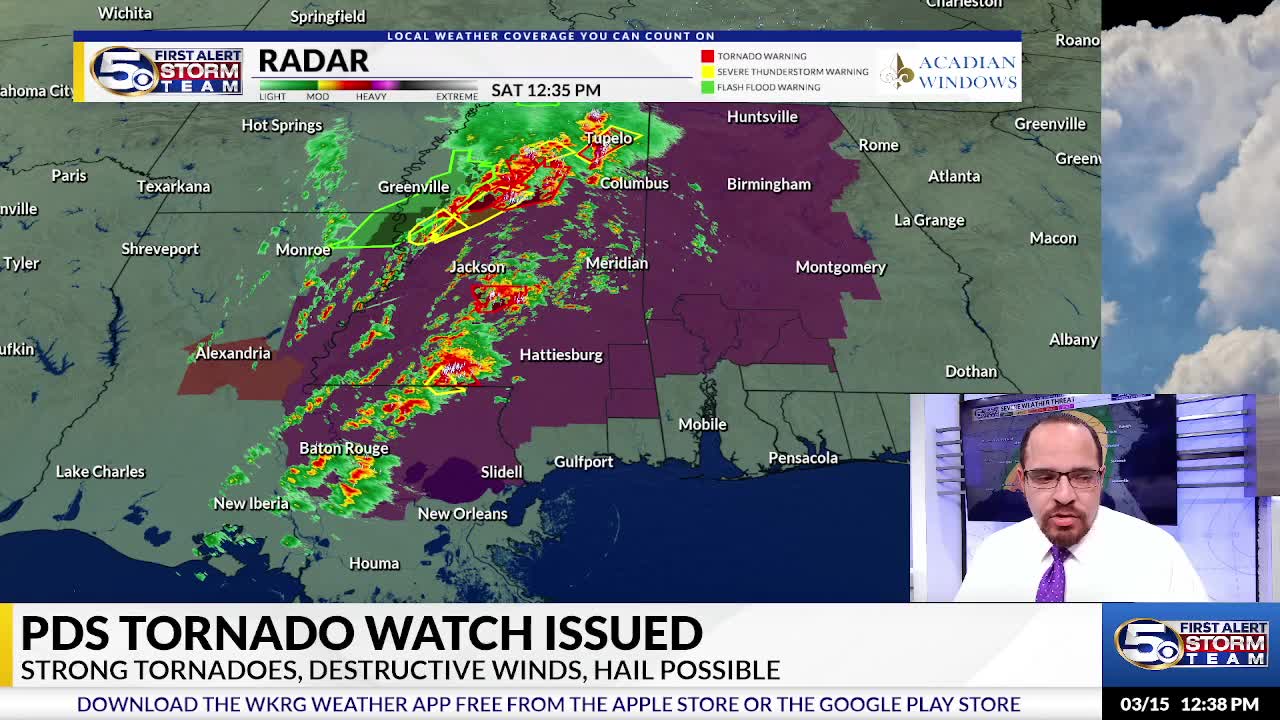 PDS TORNADO WATCH issued – WKRG News 5