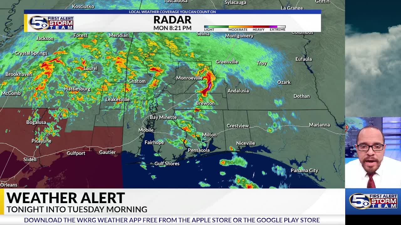 8:20 PM WEATHER UPDATE – WKRG News 5
