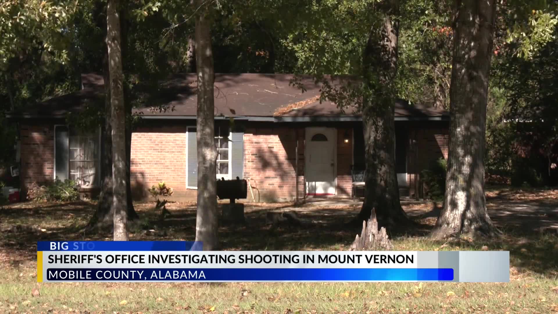 Mobile County Sheriff’s Office investigating shooting in Mount Vernon ...