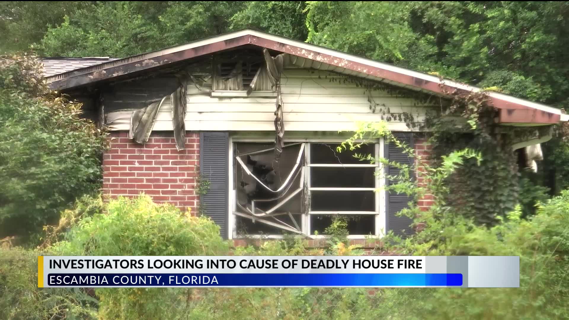Escambia County house fire leaves 1 dead, 2 injured – WKRG News 5
