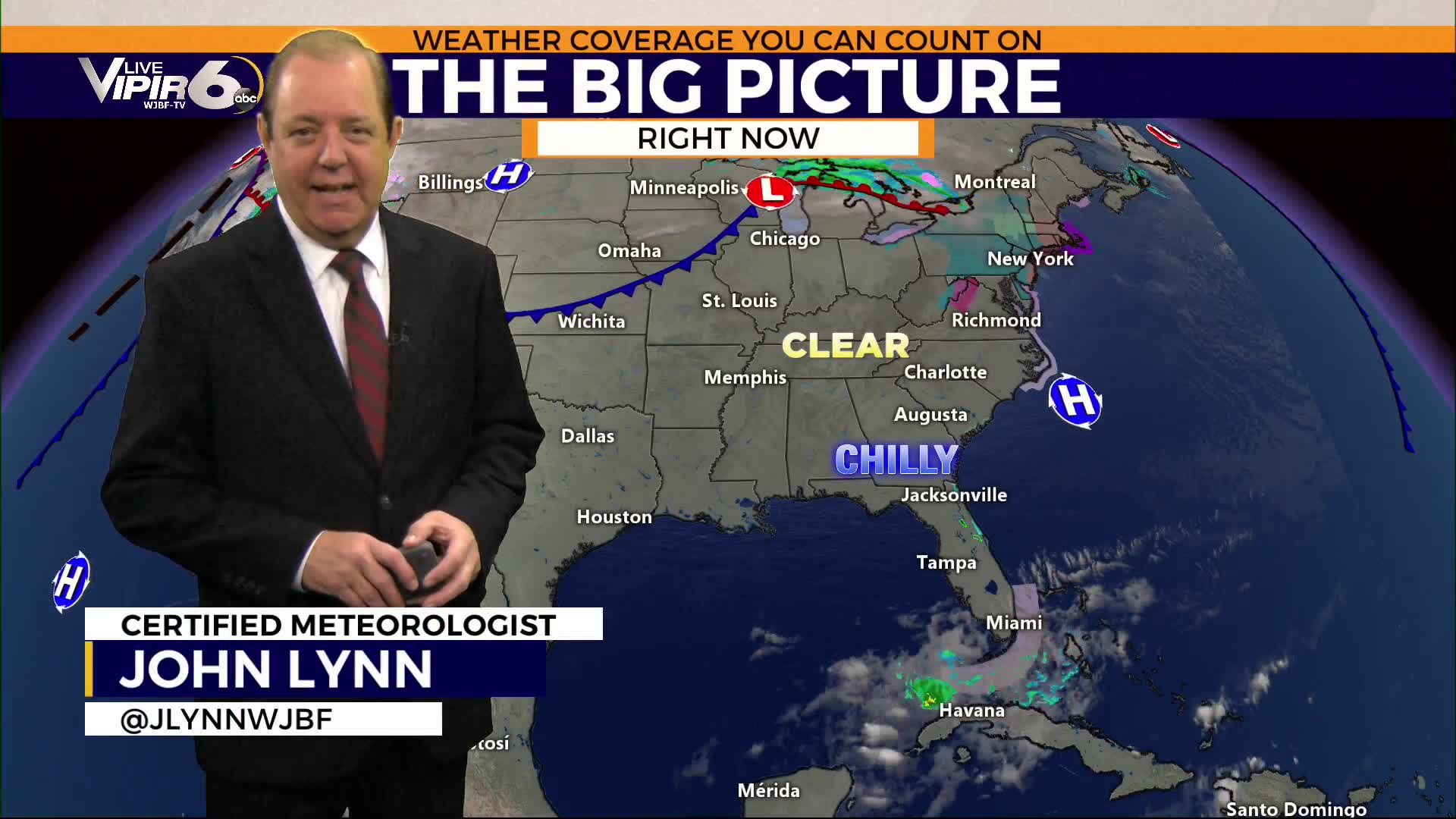 Live VIPIR 6 Forecast Wednesday, November 5, 2025 – WJBF